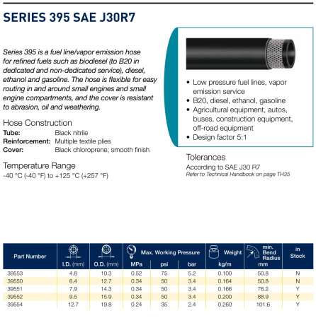HOSE SAE 30R7 5/16