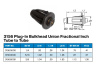 BULKHEAD FIT'G QUICKFIT 4MM