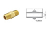 STRAIGHT ADAPTOR MALE 3/8
