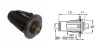 BULKHEAD FIT'G QUICKFIT 4MM