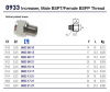 INCREASER MALE 3/8"BSPT-3/8"BS